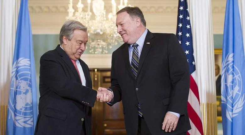 Συνάντηση Γκουτέρες-Πομπέο στην Ουάσινγκτον